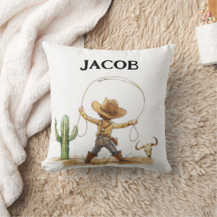 Cojín Decorativo Decoración de Guardería Occidental Personalizada d