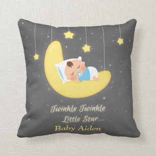 Cojín Decorativo Decoración de guardería para bebé Twinkle Twinkle