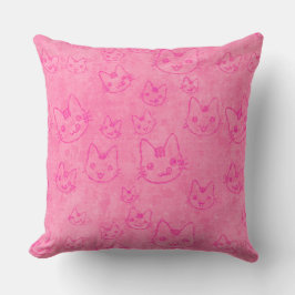 Cojín Decorativo Decoración de guardería patrón de gatitos lindos e