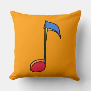 Cojín Decorativo decoración de habitación, música