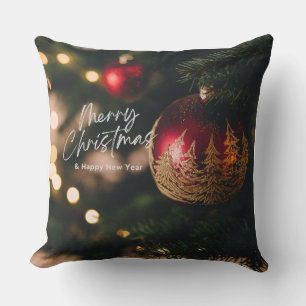 Cojín Decorativo Decoración de Hogar Acogedora de Navidad