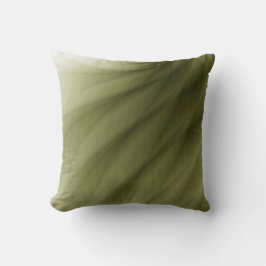 Cojín Decorativo Decoración de hogar artística abstracta verde oliv