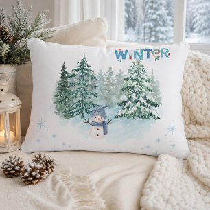 Cojín Decorativo Decoración de Hogar Invernal Acogedor