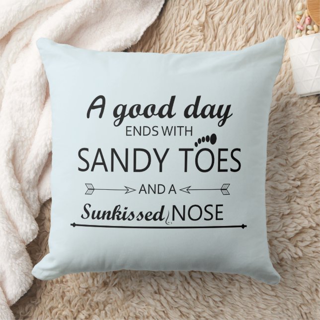 Cojín Decorativo Decoración De La Playa (Manta)