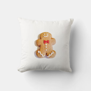 Cojín Decorativo Decoración de los Navidades del hombre de pan de j