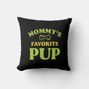 Cojín Decorativo Decoración de mamá para el perro favorito de mamá