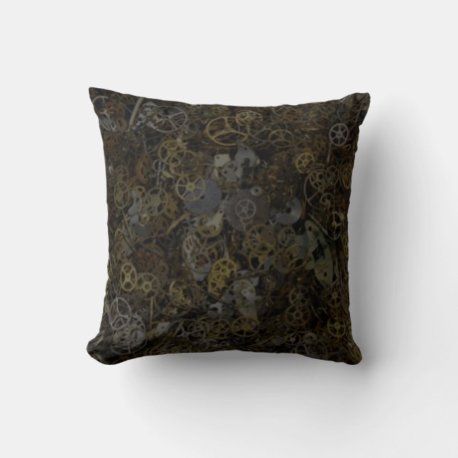 Cojín Decorativo Decoración de moda Steampunk (Anverso)