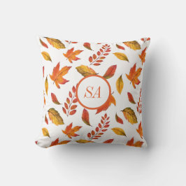 Cojín Decorativo Decoración de Otoño para el Hogar Hojas de Otoño N