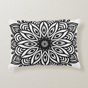 Cojín Decorativo Decoración de rosette mandala