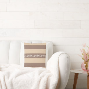 Cojín Decorativo Decoración de sala de estar elegante y neutral con