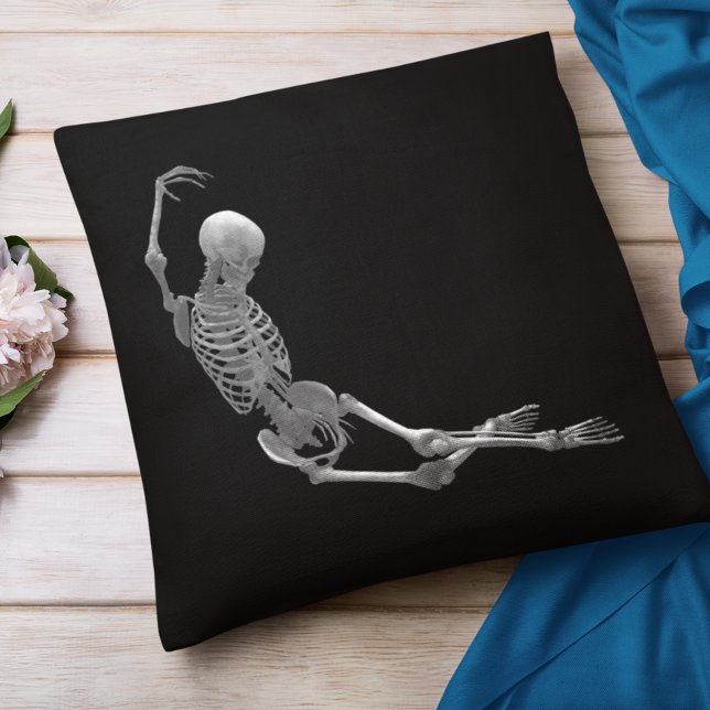 Cojín Decorativo Decoración de Skeleton Halloween (Subido por el creador)