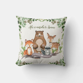 Cojín Decorativo Decoración del cuarto de niños del verdor de los