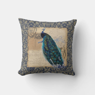Cojín Decorativo Decoración moderna de la época del pavo real