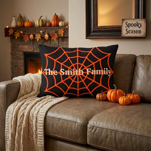 Cojín Decorativo Decoración personalizada de araña gótica para Hall