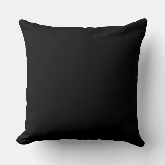 Cojín Decorativo Decoración Reversible Negro y Blanco (Anverso)