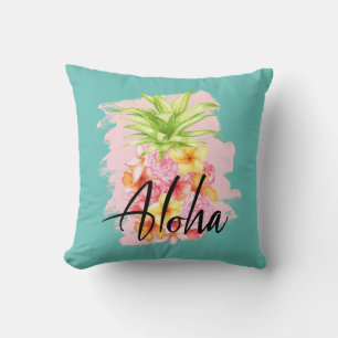 Cojín Decorativo Decoración tropical Aloha