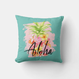 Cojín Decorativo Decoración tropical Aloha en casa