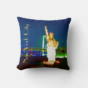 Cojín Decorativo Decoración urbana de Nueva York Accent Pillow