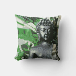 Cojín Decorativo Decoración Zen de Meditación Buda Moderno