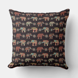 Cojín Decorativo Decorative Elephant Pattern Pillow Cover
