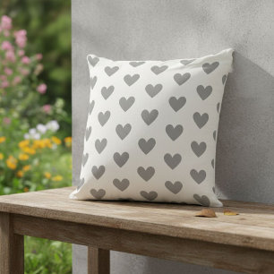 Cojín Decorativo Decorative heart-patterned cushion
