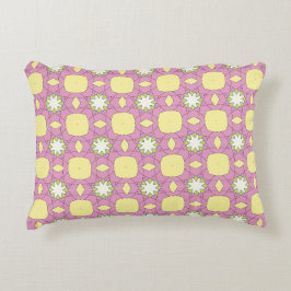 Cojín Decorativo decorative pillow featuring a geometric pattern