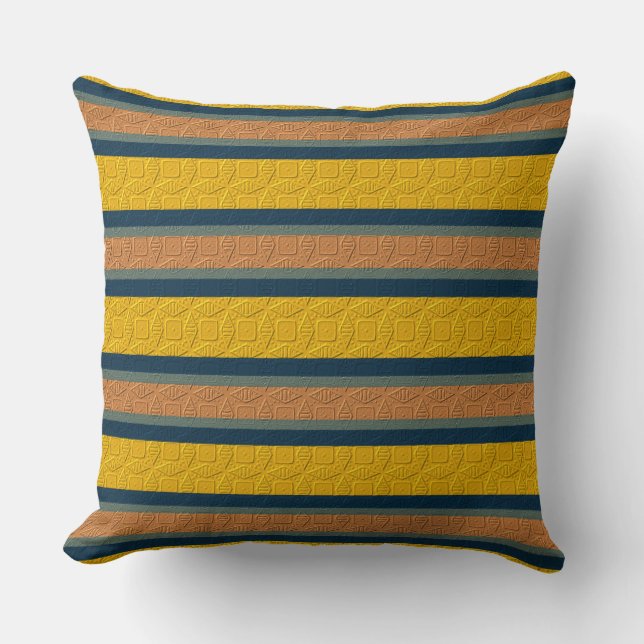 Cojín Decorativo  Decorative striped (Anverso)