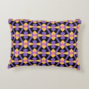 Cojín Decorativo Decorativo amarillo púrpura