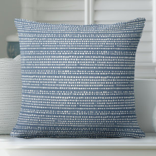 Cojín decorativo decorativo azul