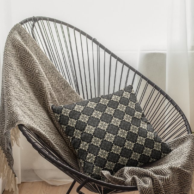 Cojín decorativo decorativo de puntos de damasco n (Subido por el creador)