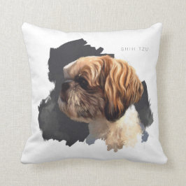 Cojín decorativo decorativo de Shih Tzu
