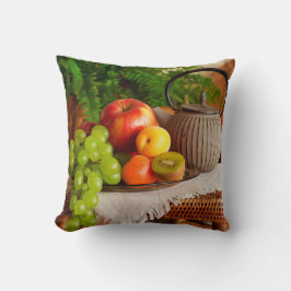 Cojín decorativo decorativo del bol de frutas