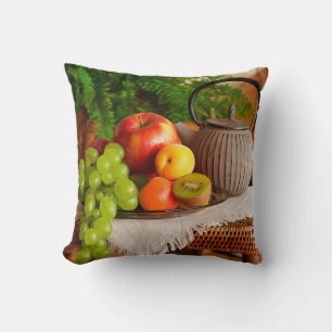 Cojín decorativo decorativo del bol de frutas
