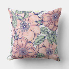 Cojín Decorativo Decorativo del patrón floral