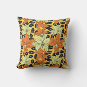 Cojín Decorativo Decorativo hermoso abstracto estilo moderno floral