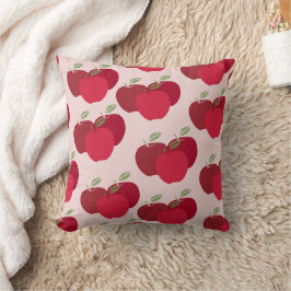 Cojín decorativo decorativo moderno de Apple Print