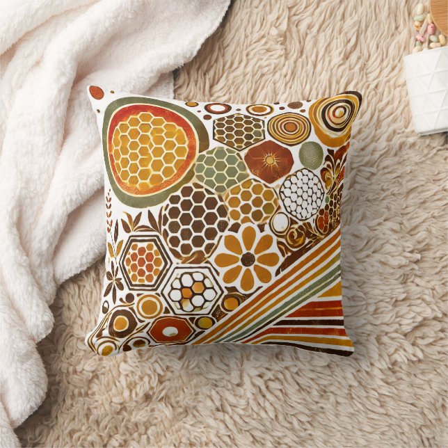 Cojín decorativo decorativo personalizable | Honey (Manta)