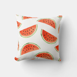 Cojín decorativo decorativo | sandía de verano