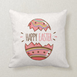 Cojín decorativo decorativo simple del huevo de