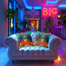 Decorativo tropical estilo retro 80