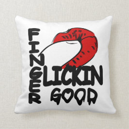 Cojín Decorativo Dedo Lickin bueno