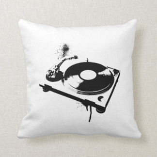 Cojín Decorativo Deejay DJ Turntable Pillow | Regalos musicales de