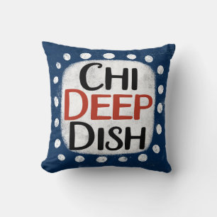 Cojín decorativo Deep Dish de Chicago