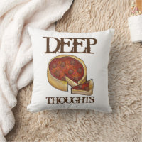 Deep Thoughts Chicago Deep Dish Pizza Food
