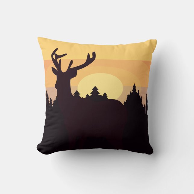 Cojín Decorativo Deer Hills Pillow (Anverso)