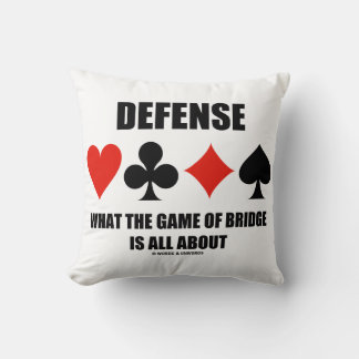 Cojín Decorativo Defensa De Lo Que Se Trata El Juego Del Puente