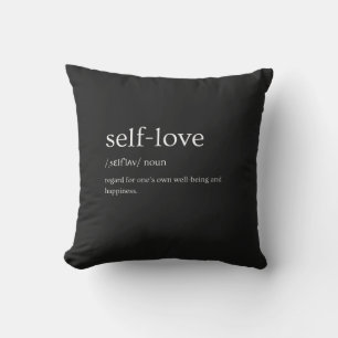 Cojín Decorativo Definición de Amor Propio – Diseño Editable