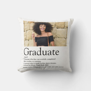 Cojín Decorativo Definición de graduado moderno Foto