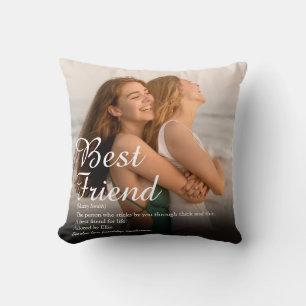 Cojín Decorativo Definición de mejor amiga BFF Foto