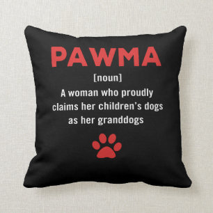 Cojín Decorativo Definición de Perro Perro Mujer PawMa Regalo de m